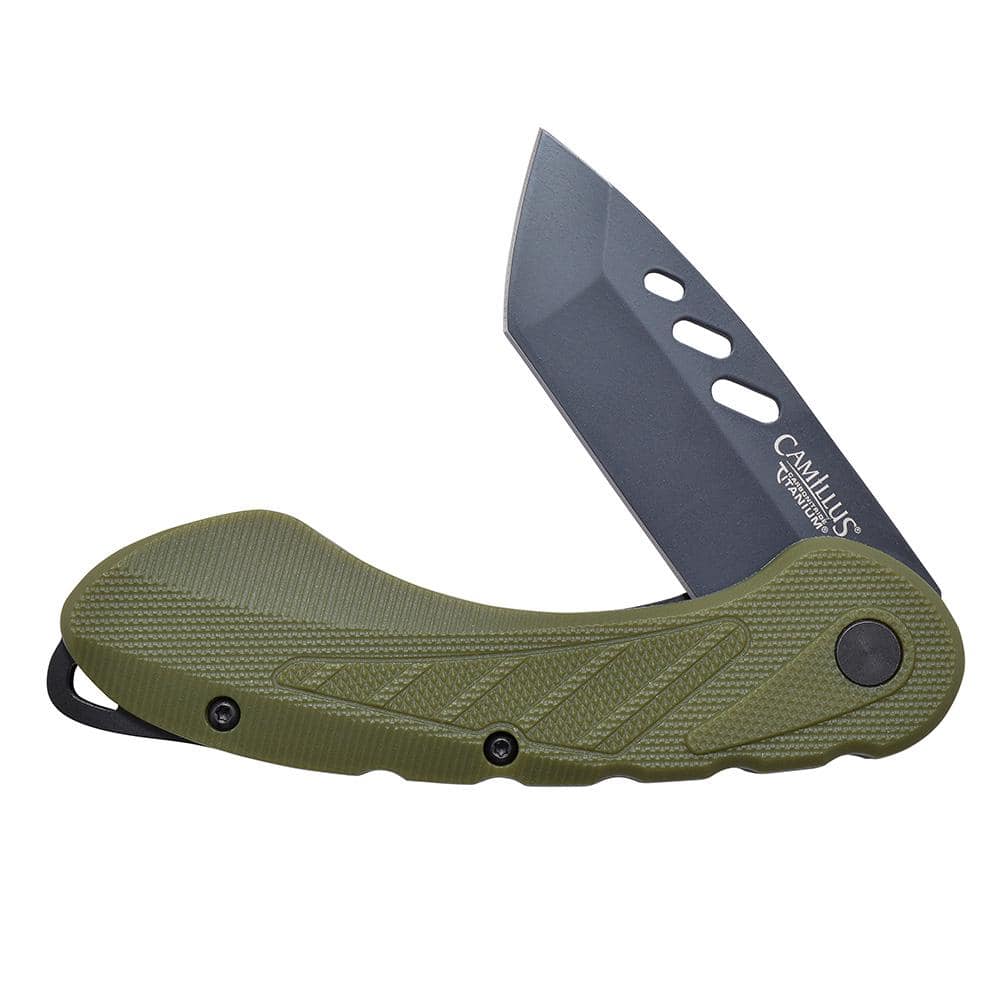Camillus Veracious 2.5 in. Folding Knife in Drab Green