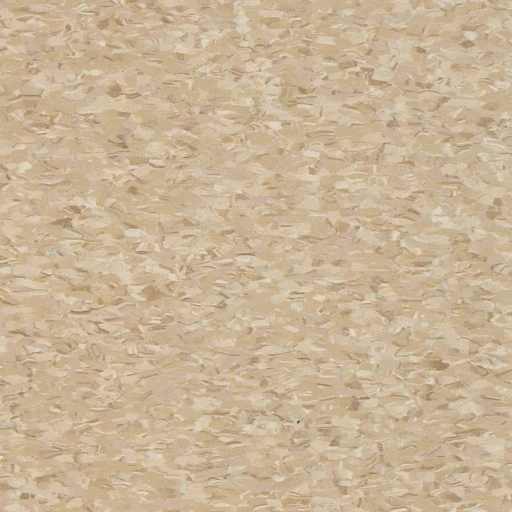 Armstrong Flooring Civic Square VCT 12 in. x 12 in. Stone Tan Glue Down Commercial Vinyl Tile Flooring (45 sq. ft./case) (2)