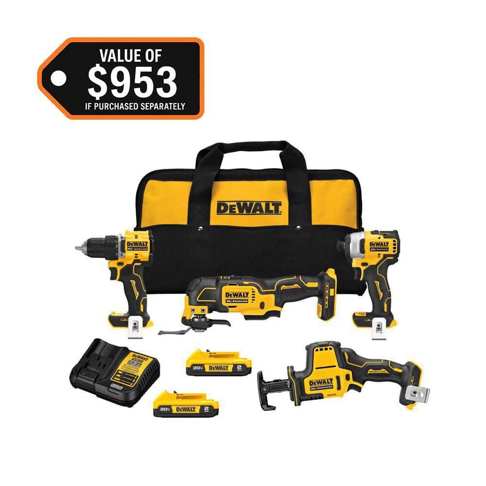 DEWALT 20-Volt MAX ToughSystem Lithium-Ion 6-Tool Cordless Combo Kit