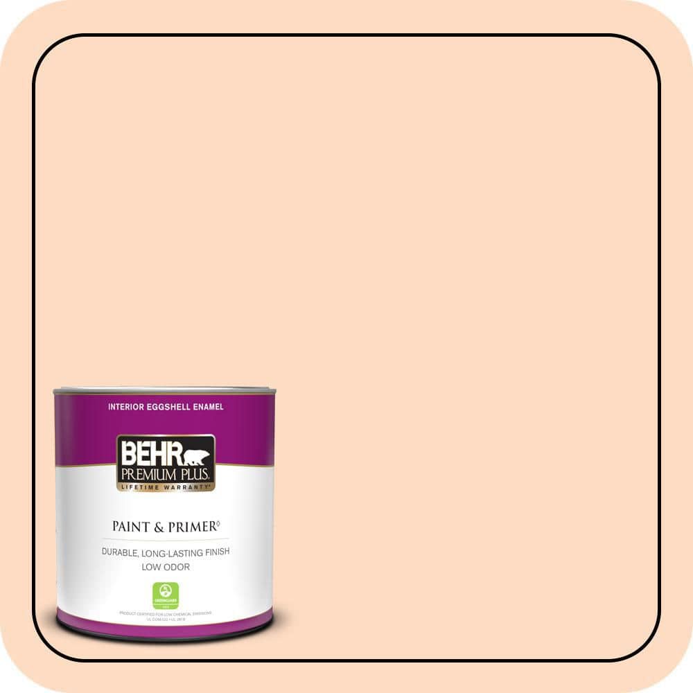 BEHR PREMIUM PLUS #250A-3 Whispering Peach Enamel Low Odor & Primer