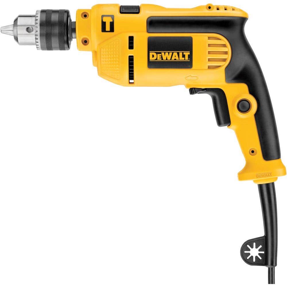 DEWALT 7 Amp Corded 1/2 in. Single Speed Hammer Drill (2)