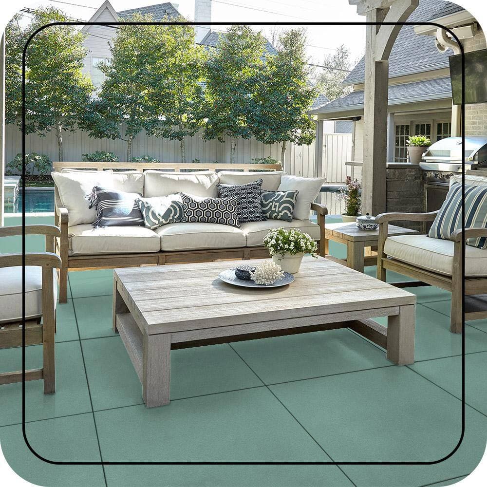 BEHR PREMIUM #S420-3 Textured Low-Lustre Enamel Interior/Exterior Porch and Patio Anti-Slip Floor Paint (3)