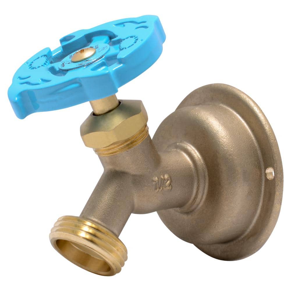 SharkBite . Push-to-Connect MHT Brass Multi-Turn No Kink Hose Bibb