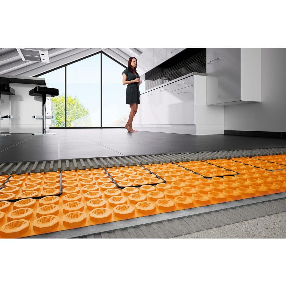 Schluter Ditra-Heat-Duo 3 ft. 2-5/8 in. x 33 ft. 6-1/2 in. Uncoupling Membrane Roll (4)