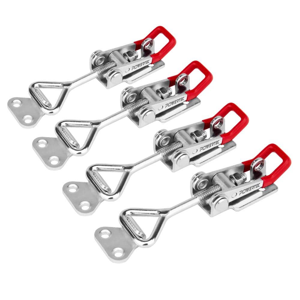‎POWERTEC 400 lbs. Pull-Action Latch Toggle Clamp (4-Pack) (1)