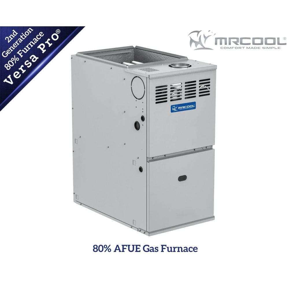 MRCOOL Versa Pro 2nd Gen 80,000 BTU Multi-Position Gas Furnace 80% AFUE-17.5 in. R454B (2)