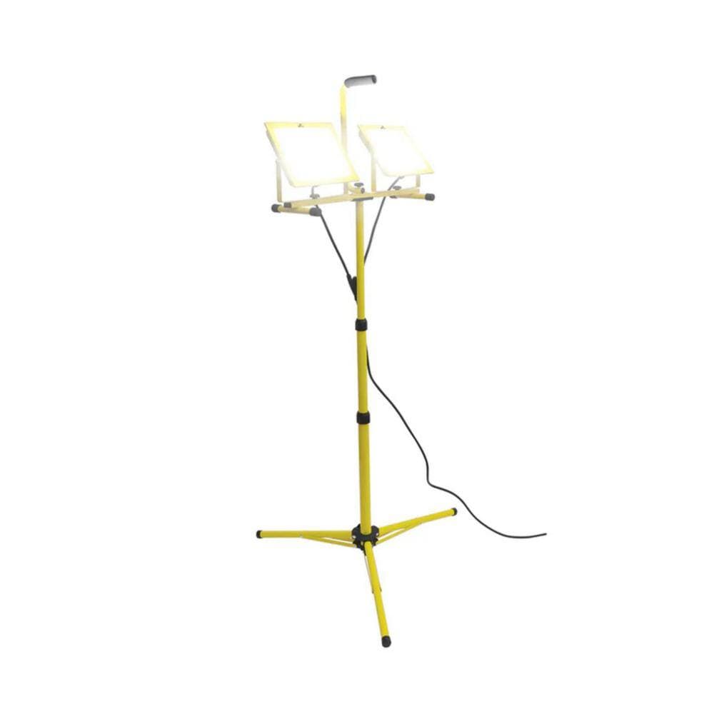 GT GT-Lite 30,000 Lumen LED Tripod Work Light 2-5ft. Jobsite Lighting Stand Up Work Light Construction Lights (1-Pack) (2)