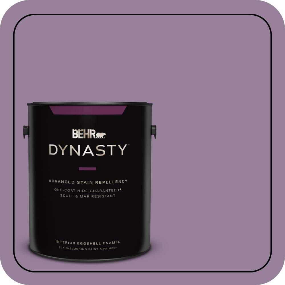 BEHR DYNASTY 1 gal. #670D-6 Mixed Berries Eggshell Enamel Interior Stain-Blocking Paint & Primer