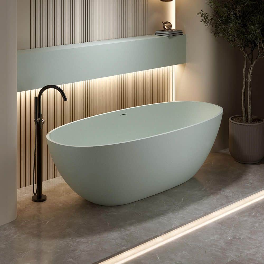 TCYO 31 in. Freestanding Soaking Bathtub with Center Drain (3)