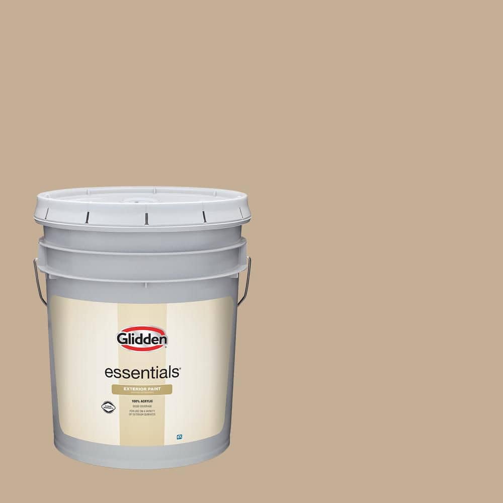 Glidden Essentials 5 gal. PPG1077-3 Persuasion Semi-Gloss Exterior Paint