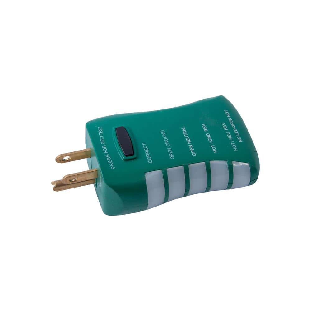 Commercial Electric GFCI Outlet Circuit Analyzer Tester (3)