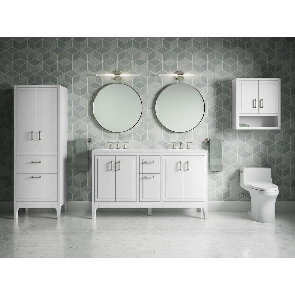 KOHLER Seer 24 in. W Wall Mount Cabinet in White (2)