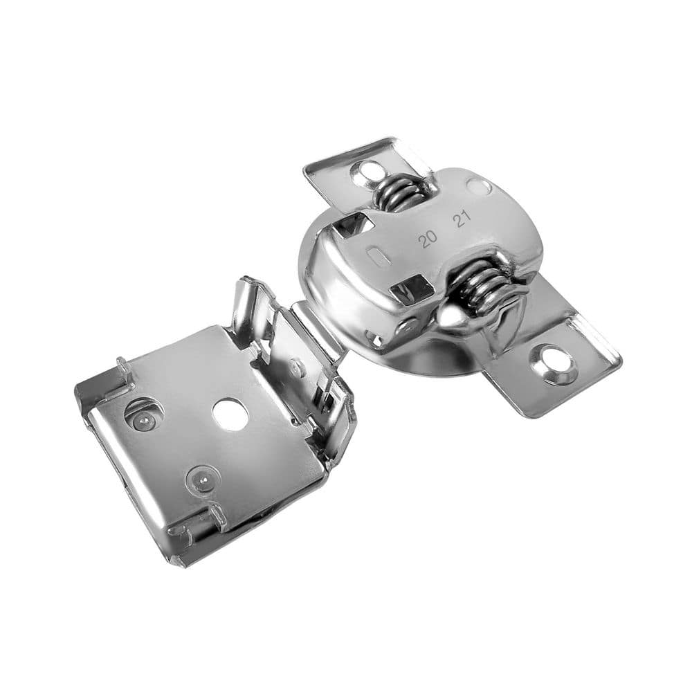 Unbranded 105-Degree 1-1/2 in. (35 mm) Overlay Soft Close Face Frame Cabinet Hinges with Installation Screws (1-Pair) (2)