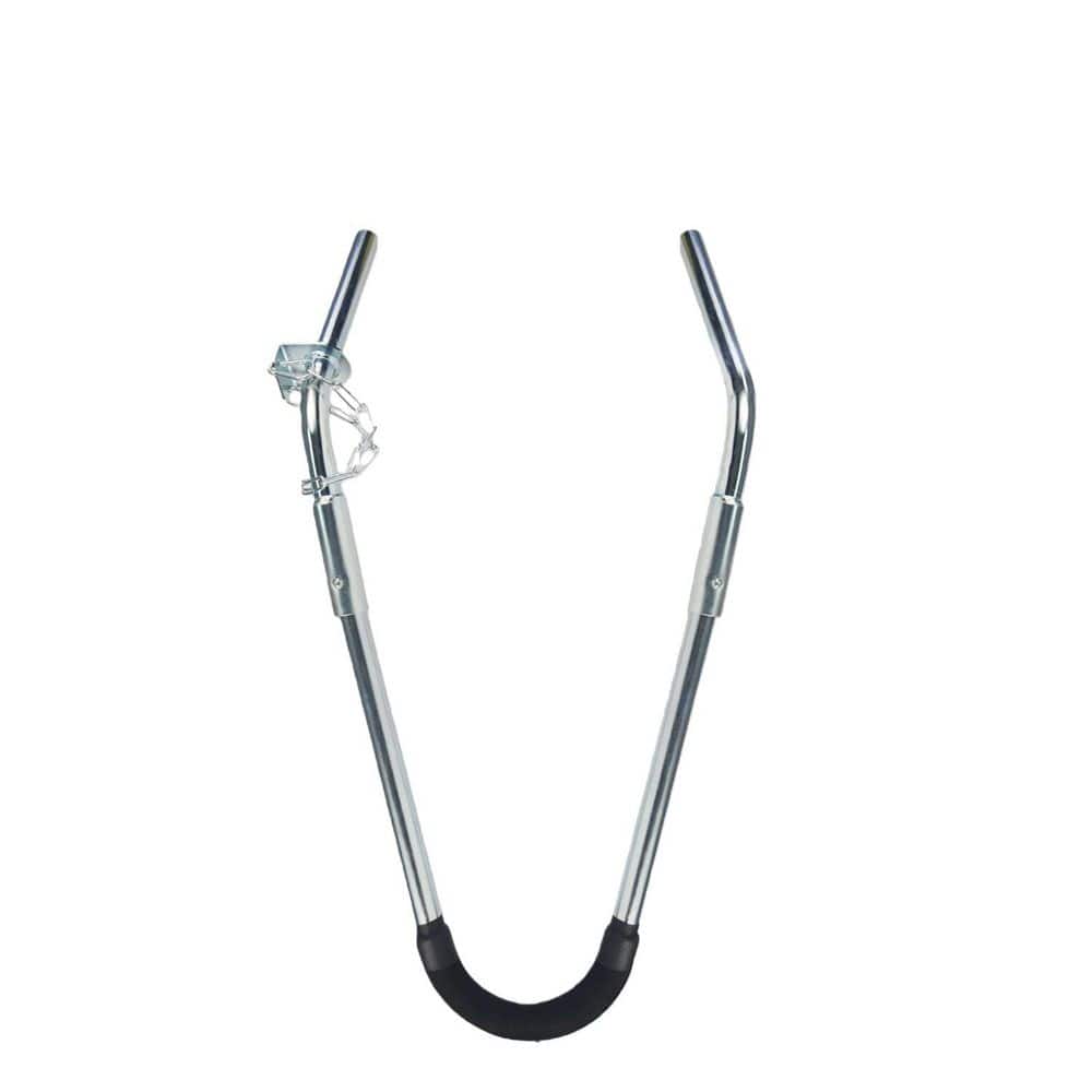 Helhom Ladder Stabilizer Standoff Brackets with Foam Elbow, Constructed from Sturdy Steel, Extension Ladder Stabilizer for Roof (1)