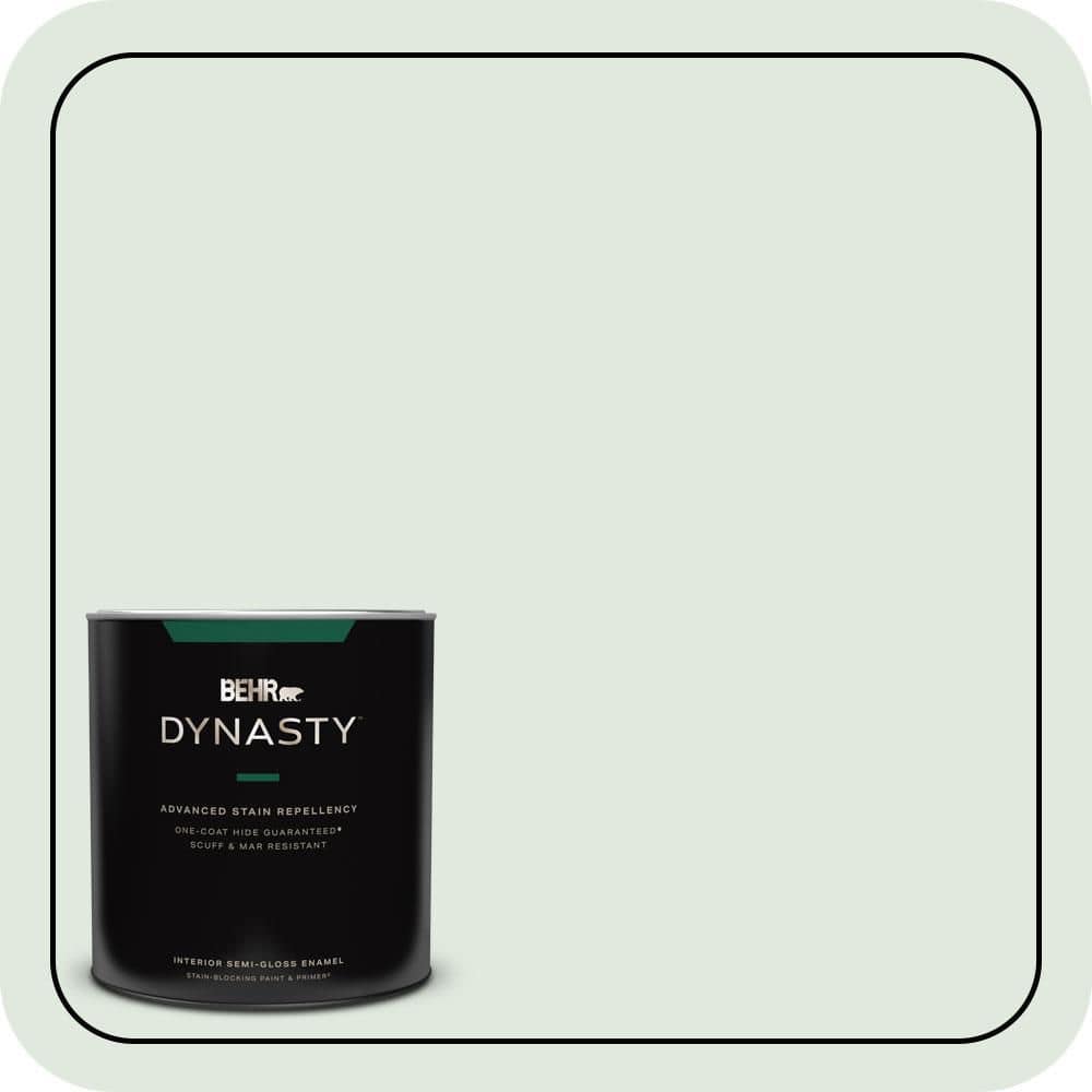 BEHR DYNASTY 1 qt. #450E-1 Shimmer Semi-Gloss Enamel Interior Stain-Blocking Paint and Primer
