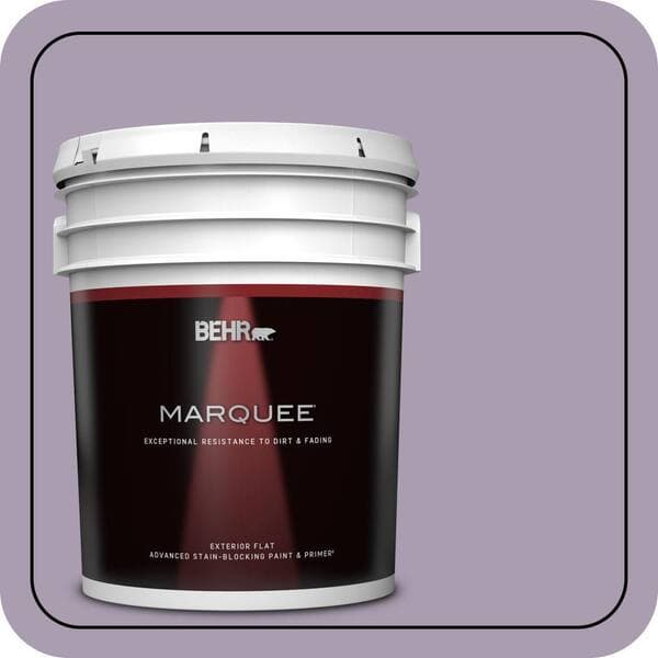 BEHR MARQUEE 5 gal. #PPU16-12 Charm Flat Exterior Paint & Primer (2)