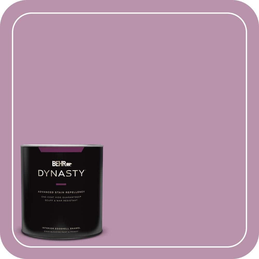 BEHR DYNASTY 1 qt. #680D-5 Bed of Roses Eggshell Enamel Interior Stain-Blocking Paint and Primer