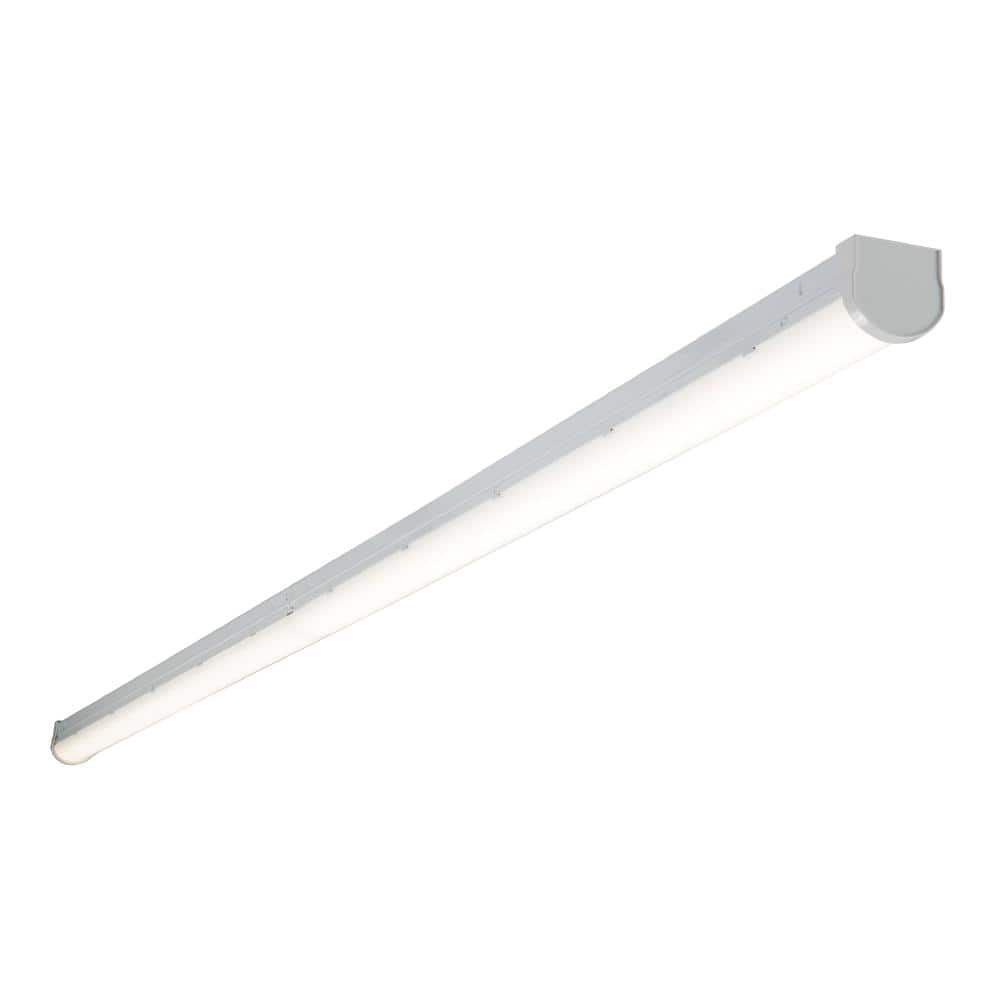 Metalux 8 ft. Linear White Integrated LED Strip Light with 9500 Lumens, 4000K, Dimmable, UNV Voltage (2)