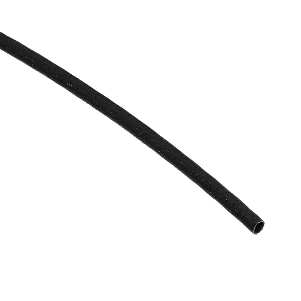 Unbranded High Temp Silicone Fiberglass Insulation Braid Sleeve 16.4 ft Length 4 mm ID 1200V VW-1 Flame Resistant (1)
