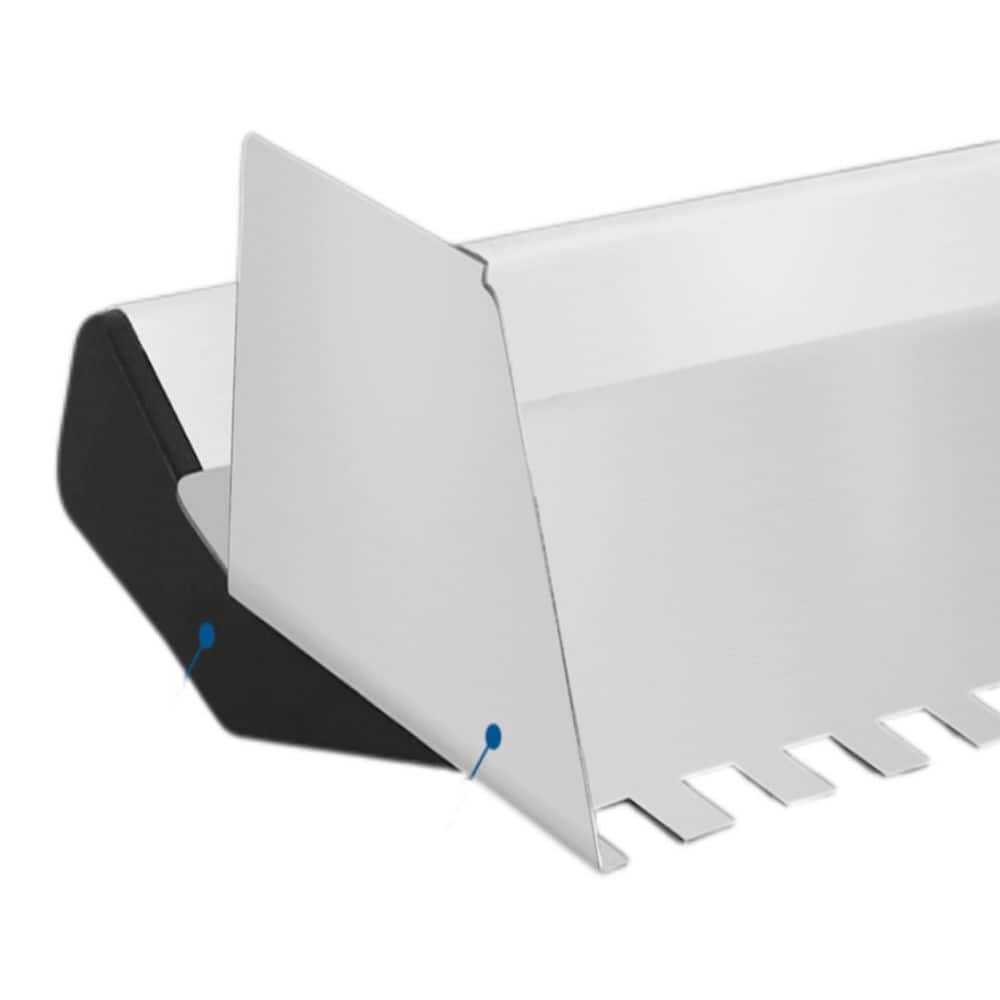 Unbranded 24 in. x 4 in. Large Tile Trowel Square Notch Trowel for Large Tiles Flooring Tiling Masonry Hand Trowel (1)