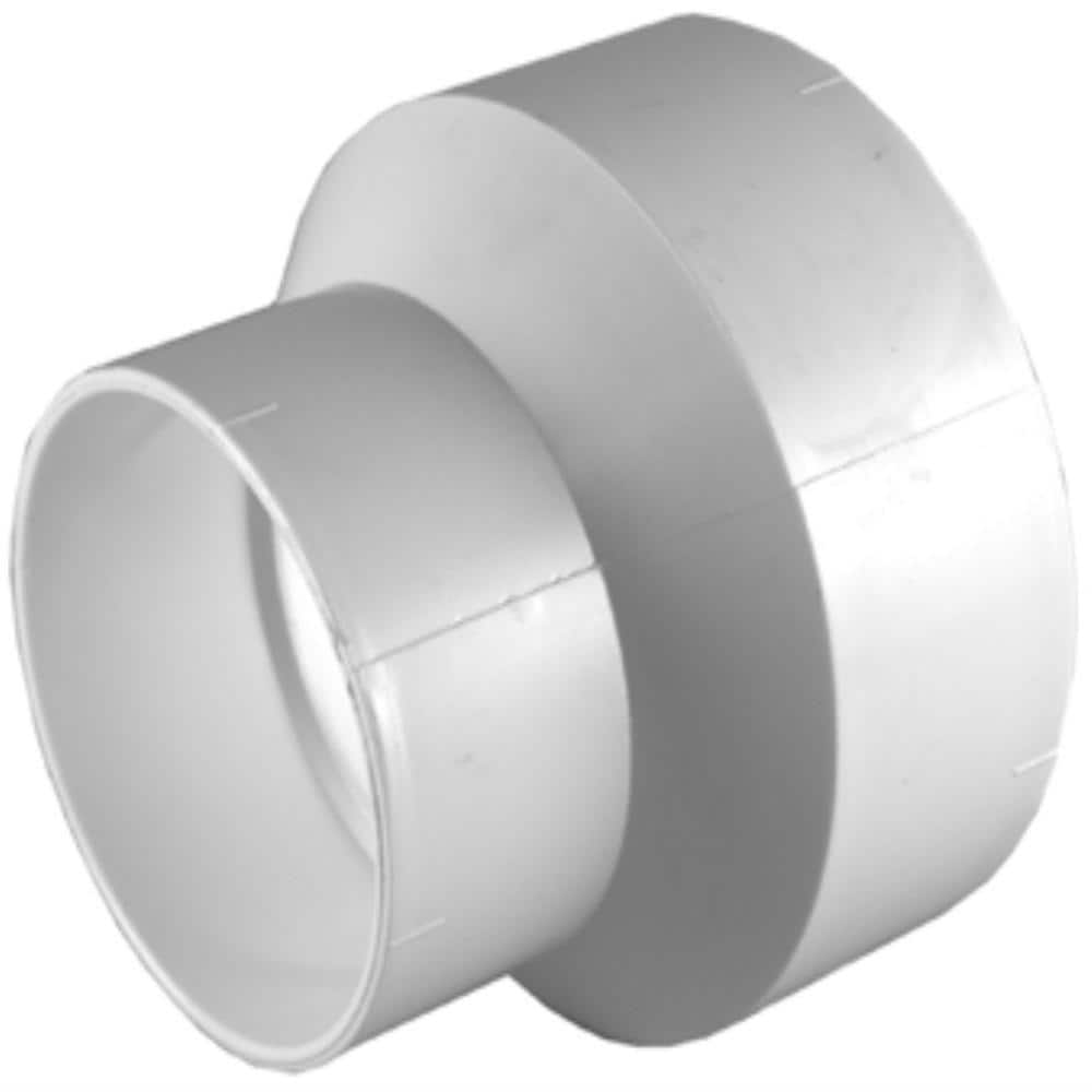 Charlotte Pipe 2 in. x 3 in. PVC Sch. 30 Hub x Hub Thin-Wall Increaser Reducer