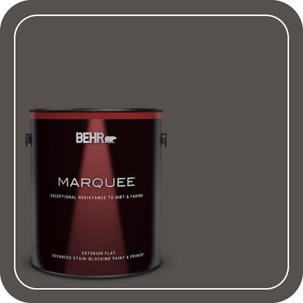 BEHR PREMIUM PLUS 1 gal. #790F-7 Dark Cavern Semi-Gloss Enamel Low Odor Interior Paint & Primer (4)