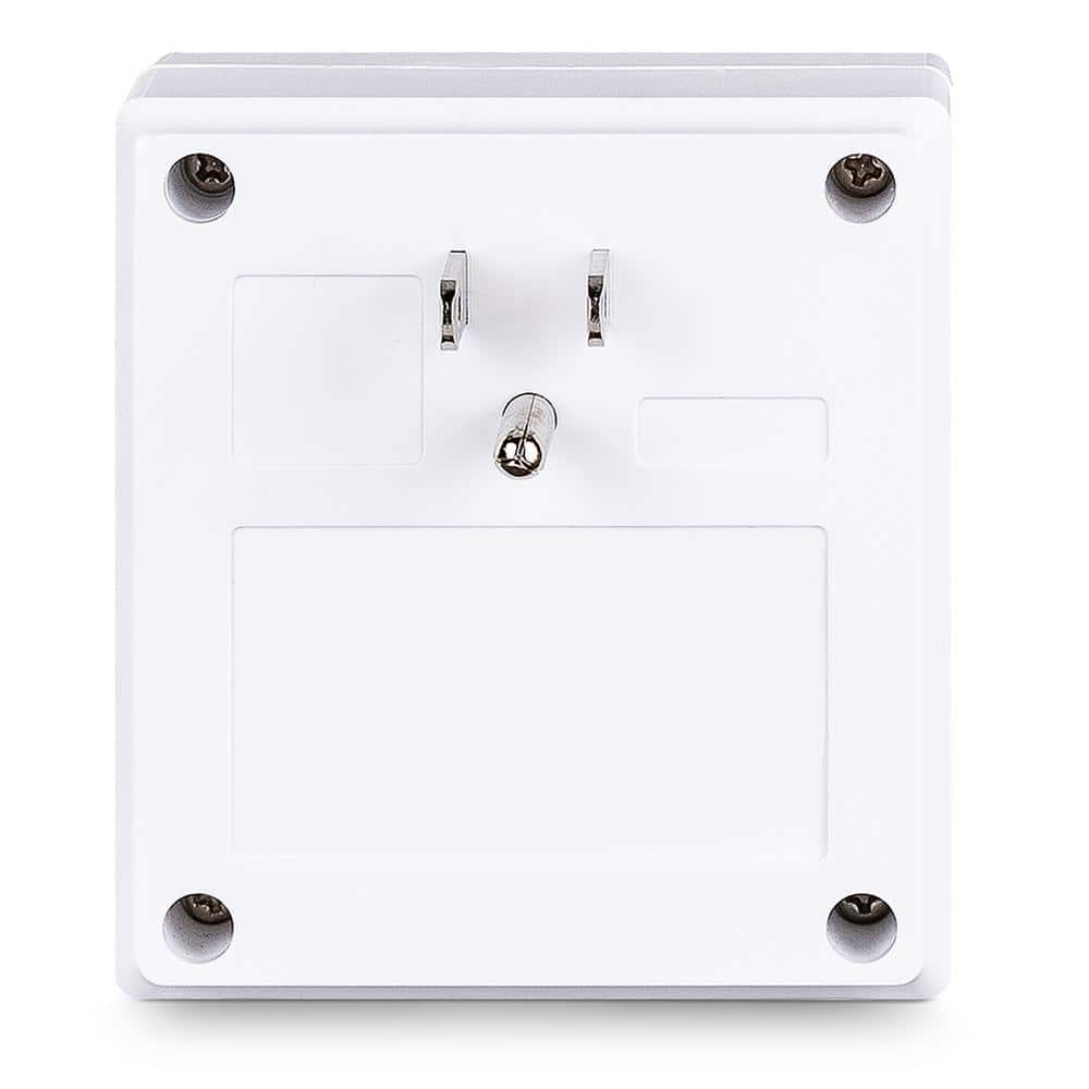 CyberPower 2-Outlet Wall Tap Surge Protector with 3-USB-C Ports, White (2)