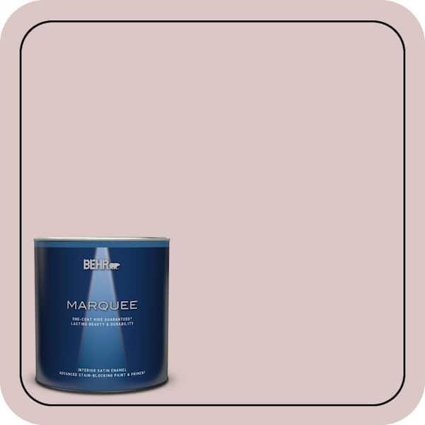 BEHR PREMIUM PLUS #130E-2 Fairview Taupe Enamel Interior/Exterior Paint & Primer Color Sample (4)
