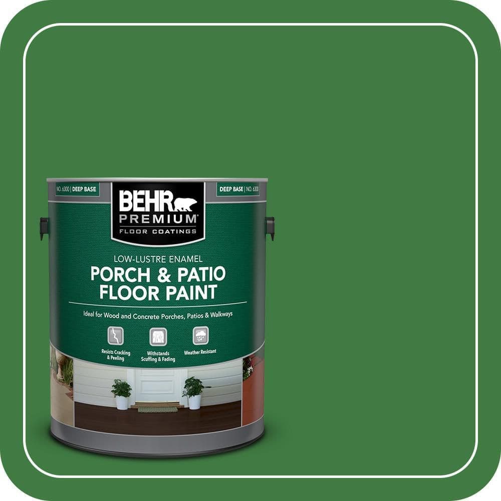 BEHR PREMIUM #M390-7 Low-Lustre Enamel Interior/Exterior Porch and Patio Floor Paint (1)