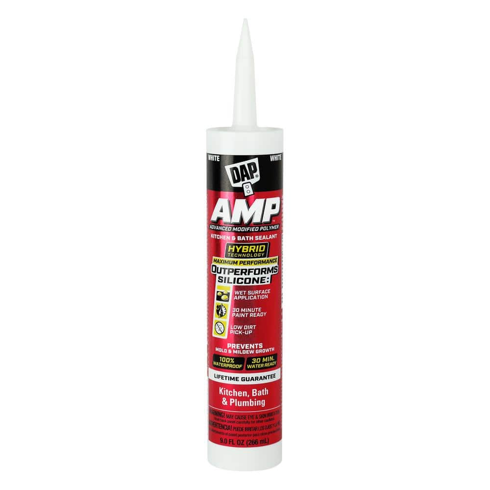 DAP AMP Advanced Modified Polymer Kitchen and Bathroom Sealant