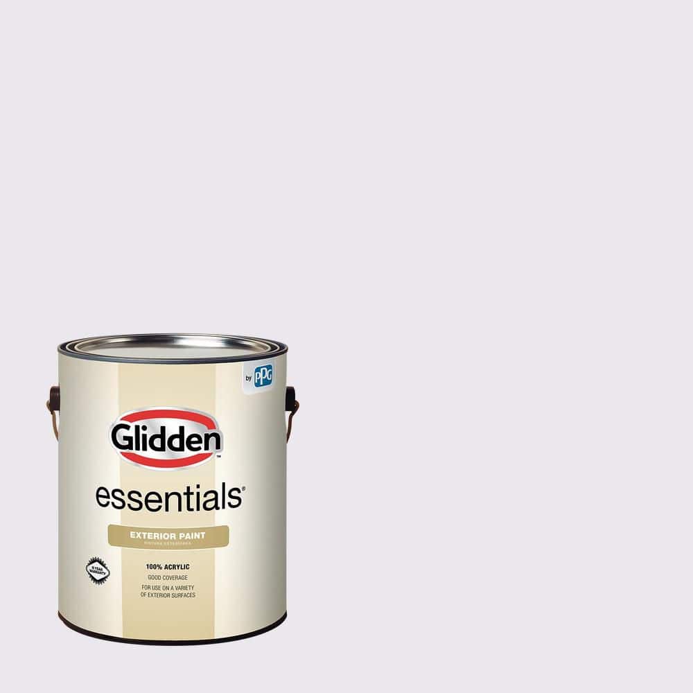 Glidden Essentials 1 gal. PPG1172-2 Winter Morn Satin Exterior Paint