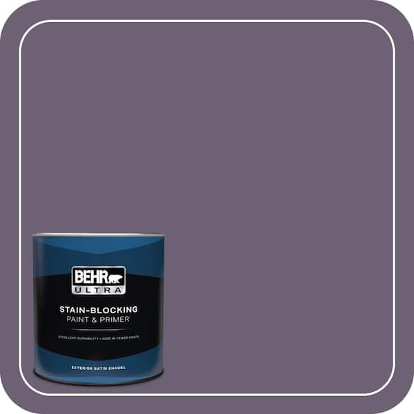 BEHR PREMIUM PLUS #ICC-109 Iris Petal Enamel Low Odor & Primer (2)