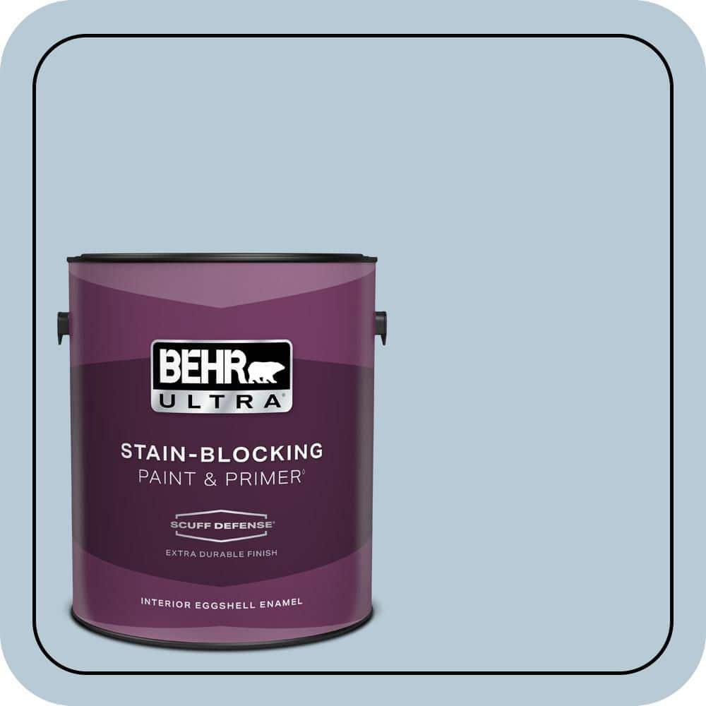 BEHR PREMIUM PLUS #PPU14-15 Denim Light Enamel & Primer Color Sample (1)