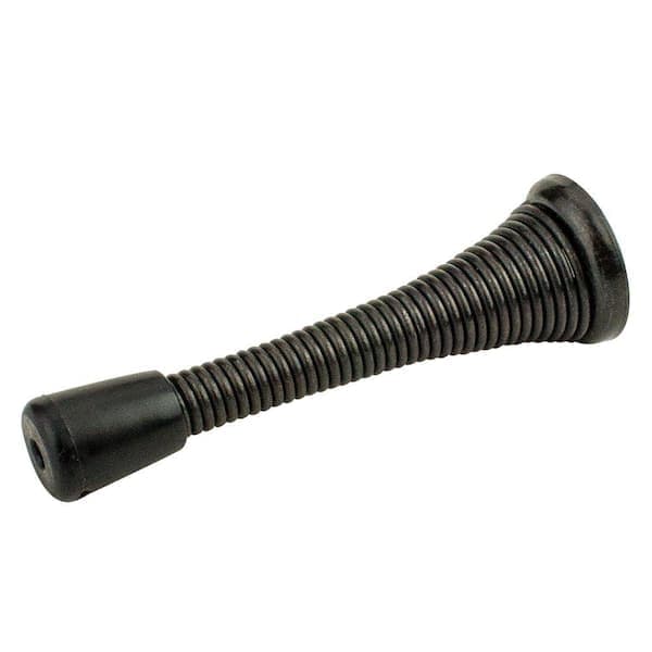 Everbilt Matte Black Spring Door Stop (2)