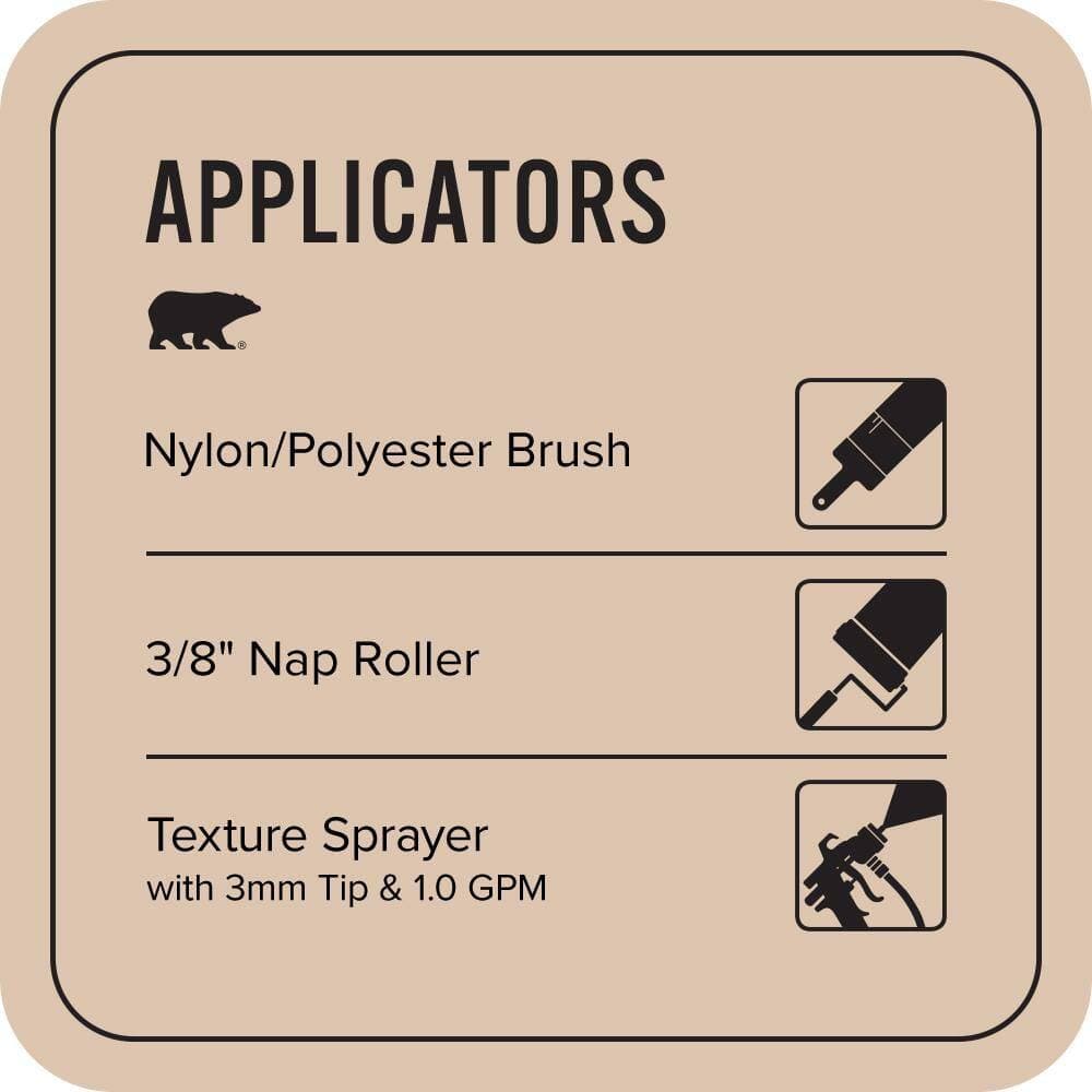 BEHR PREMIUM #N250-2A Textured Low-Lustre Enamel Interior/Exterior Porch and Patio Anti-Slip Floor Paint (4)
