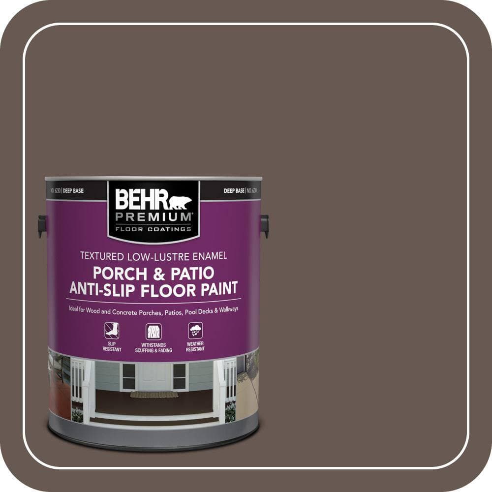 BEHR PREMIUM #MQ2-44 Textured Low-Lustre Enamel Interior/Exterior Porch and Patio Anti-Slip Floor Paint (1)