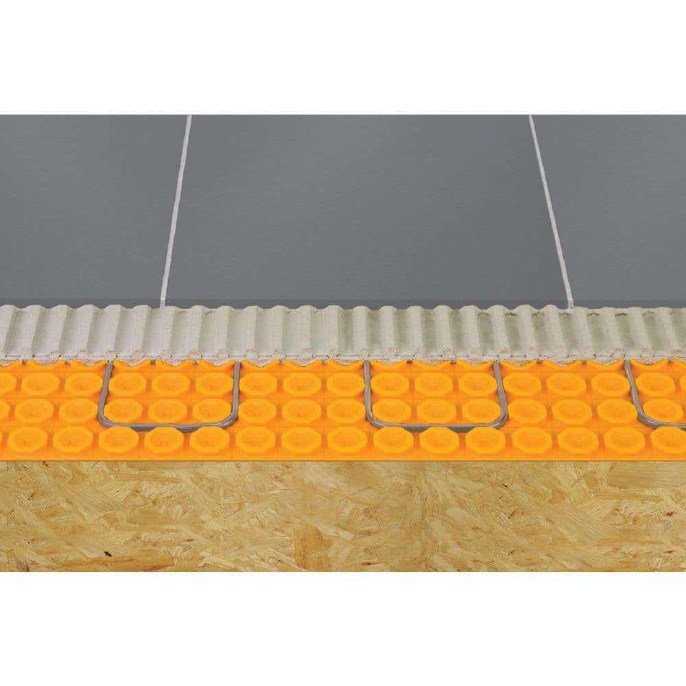 Schluter Ditra-Heat-PS 3 ft. 2-5/8 in. x 41 ft. 10-3/4 in. Peel and Stick Uncoupling Membrane Roll (3)