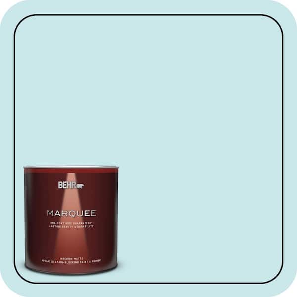 BEHR PREMIUM PLUS #M470-1 Snowmelt Interior/ & Primer Color Sample (2)