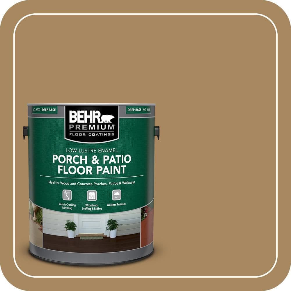 BEHR PREMIUM #N290-6 Low-Lustre Enamel Interior/Exterior Porch and Patio Floor Paint (1)