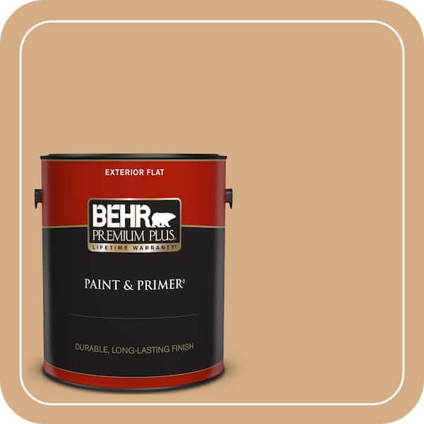 BEHR PREMIUM PLUS #BXC-67 Santa Fe Tan Enamel Low Odor & Primer (2)
