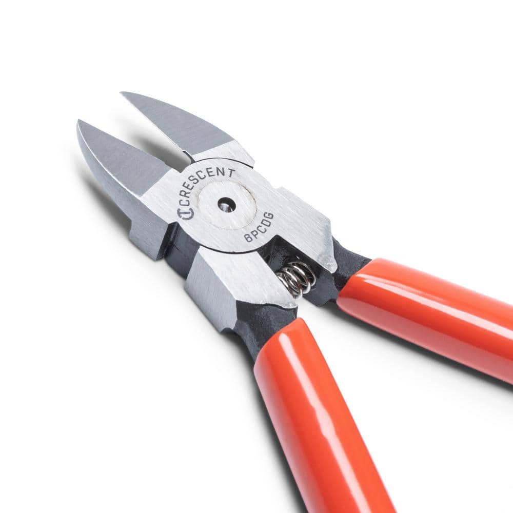 Crescent 6 in. Flush Cut Plastic Cutting Pliers with Dipped Grips (2)