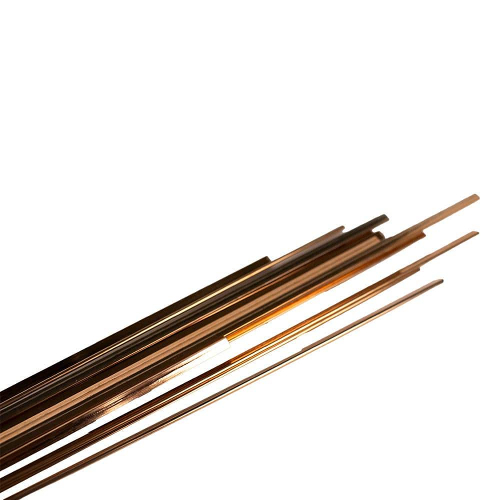 RIDGID 1/8 in. x 18 in. 10 Rods SIL PHOS Copper Brazing Rods (Welding Rod) (2)
