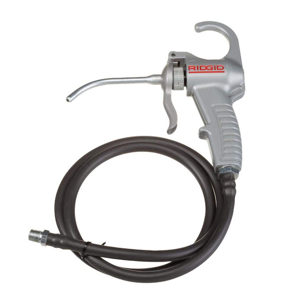 RIDGID Model #4 Hand-Operated All-Weather Pipe Threading Oiler Gun with 54 in. Hose and Fittings
