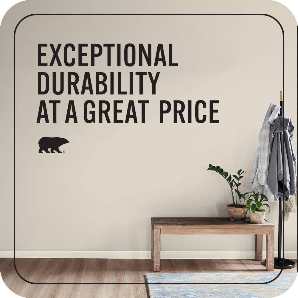 BEHR PREMIUM PLUS Designer Collection #DC-011 Gray Envelope Flat EcoMix Plant-Based & Primer (4)