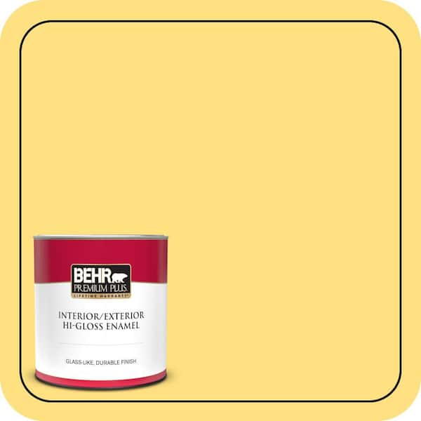 BEHR PREMIUM PLUS #370B-4 June Day Flat Low Odor & Primer (4)