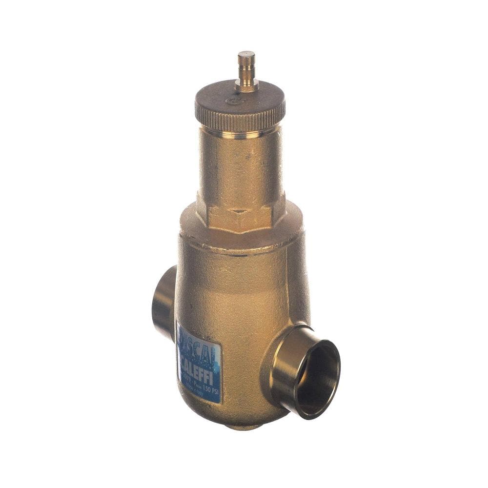 Caleffi Air Separator 1-1/4" Press Sweat Max Temperature 250F Max Pressure 150PSI  Discal 551035A