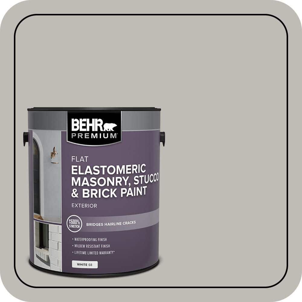 BEHR PREMIUM 1 gal. #MS-80 Granite Elastomeric Masonry, Stucco and Brick Exterior Paint (1)