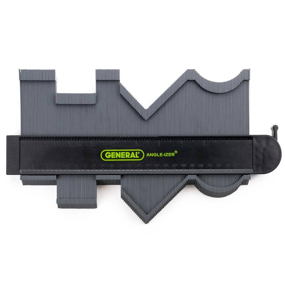 General Tools 10 in. Locking Contour Gauge with Extended Pins