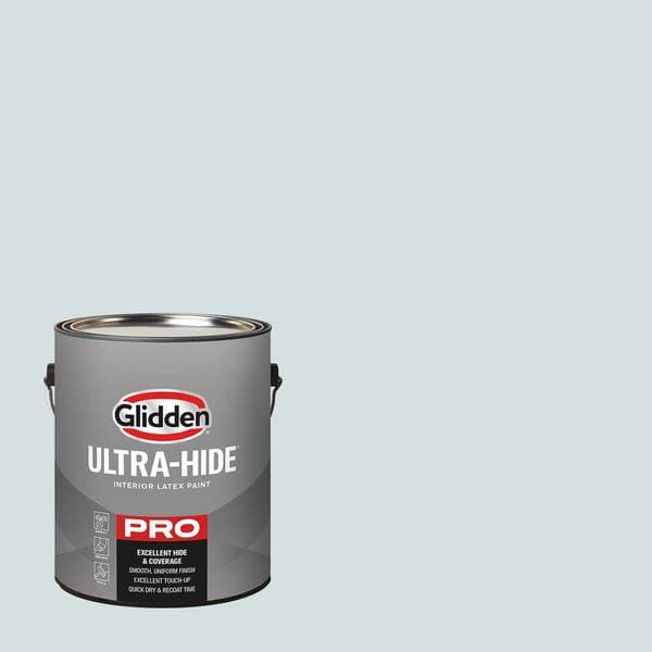 Glidden Ultra-Hide 1 gal. PPG1034-3 Pristine Petal Eggshell Interior Paint (2)