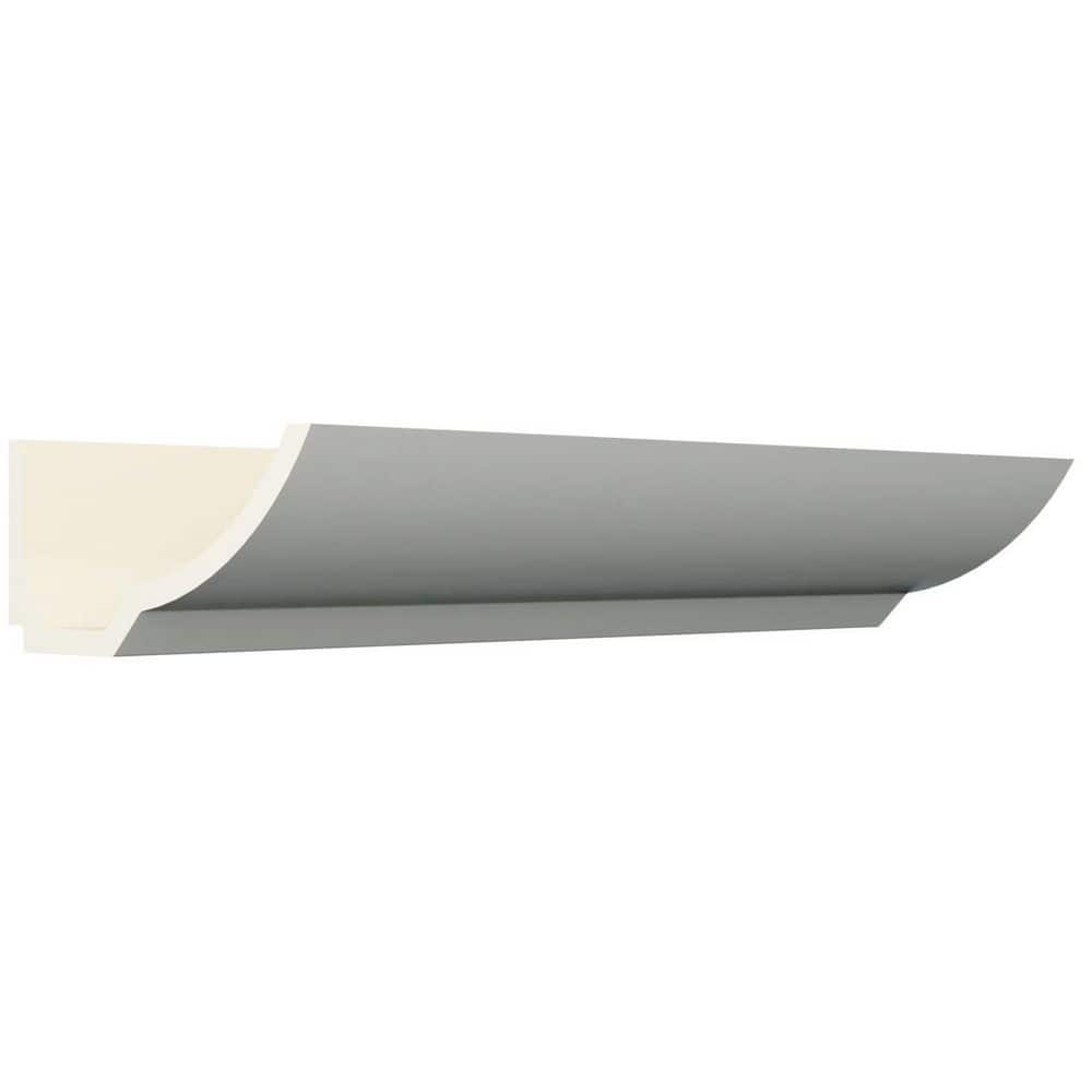 Ekena Millwork Benjamin 7 in. D x 7 in. W x 96 in. L Polyurethane Crown Moulding (2)